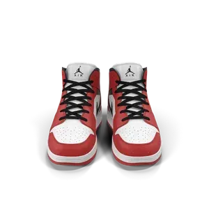 Nike Air Jordan 1, crveno-crne